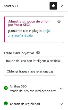 Redacción inteligente con IA